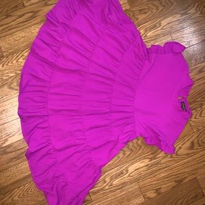 Purple/ Magenta Babydoll dress